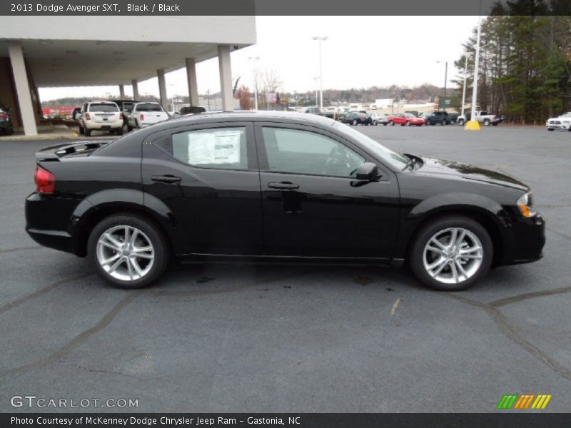 Black / Black 2013 Dodge Avenger SXT