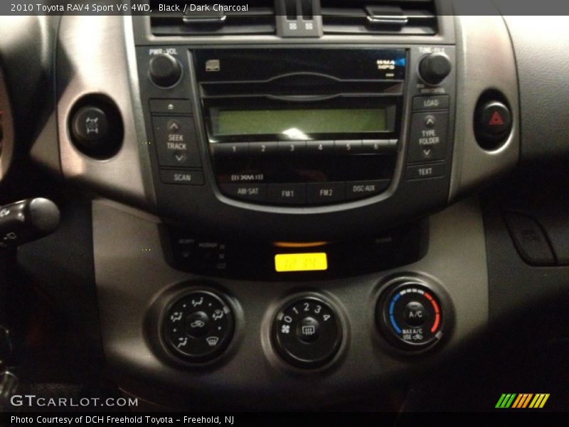 Black / Dark Charcoal 2010 Toyota RAV4 Sport V6 4WD