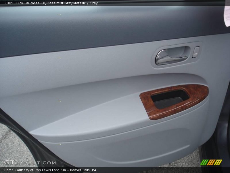 Steelmist Gray Metallic / Gray 2005 Buick LaCrosse CX