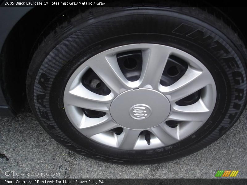 Steelmist Gray Metallic / Gray 2005 Buick LaCrosse CX