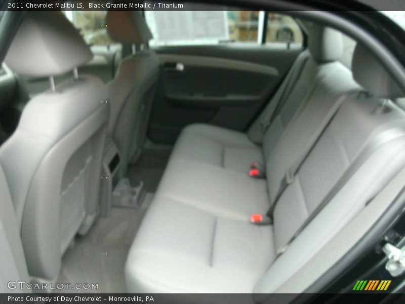 Black Granite Metallic / Titanium 2011 Chevrolet Malibu LS