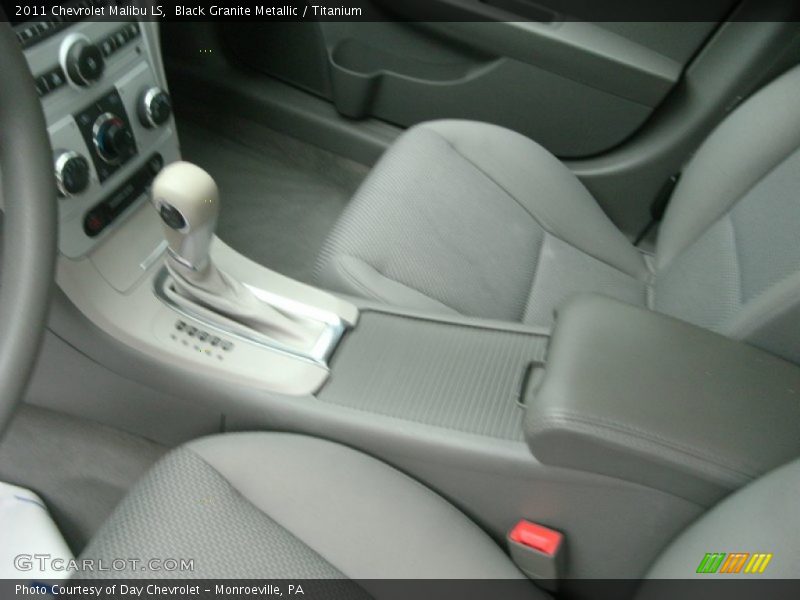 Black Granite Metallic / Titanium 2011 Chevrolet Malibu LS