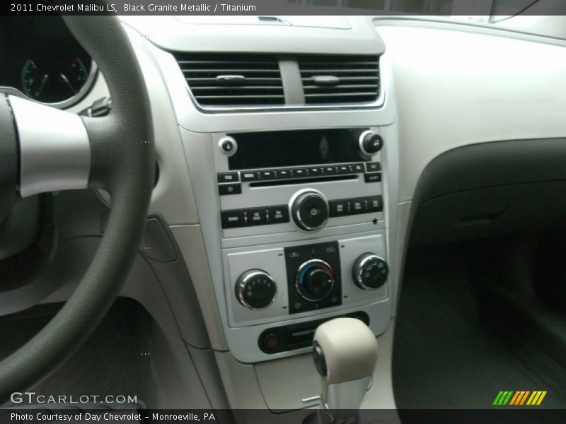 Black Granite Metallic / Titanium 2011 Chevrolet Malibu LS