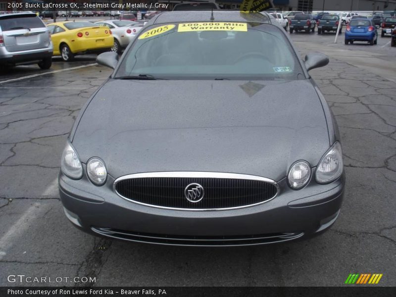 Steelmist Gray Metallic / Gray 2005 Buick LaCrosse CX