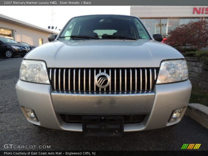 Silver Metallic / Black 2007 Mercury Mariner Luxury 4WD