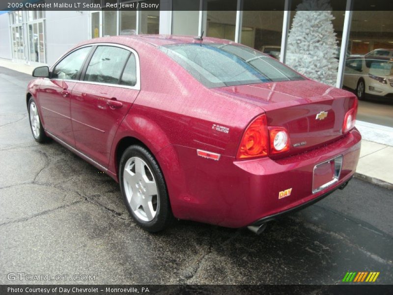  2009 Malibu LT Sedan Red Jewel