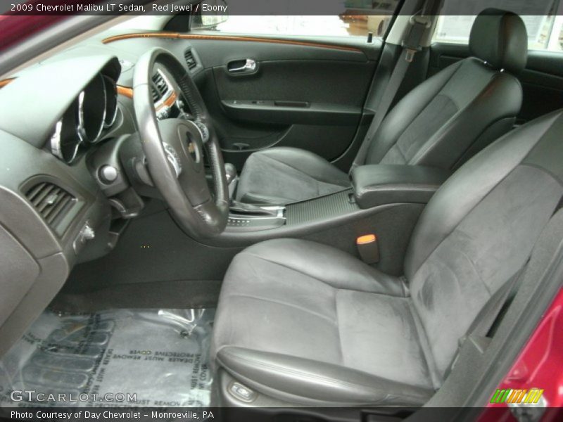 Front Seat of 2009 Malibu LT Sedan
