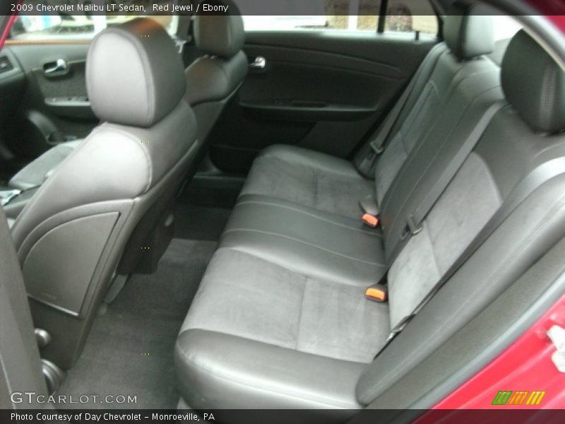 Rear Seat of 2009 Malibu LT Sedan