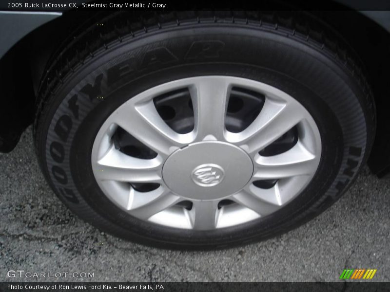 Steelmist Gray Metallic / Gray 2005 Buick LaCrosse CX