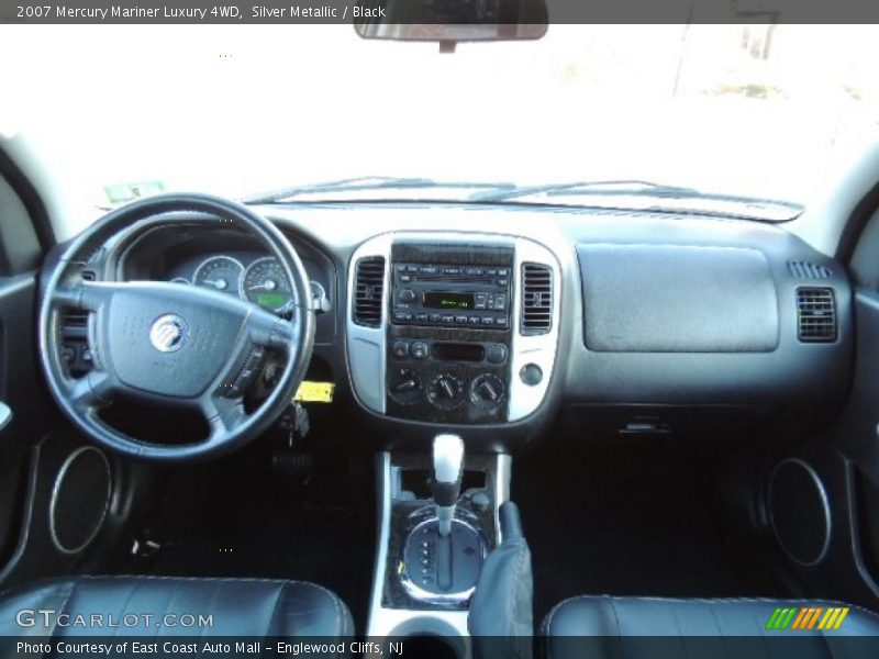 Silver Metallic / Black 2007 Mercury Mariner Luxury 4WD