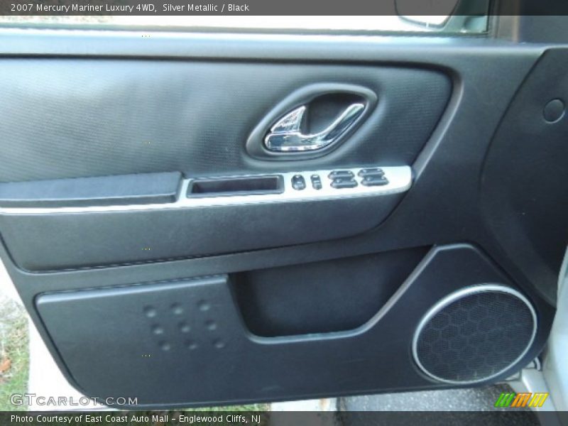 Silver Metallic / Black 2007 Mercury Mariner Luxury 4WD