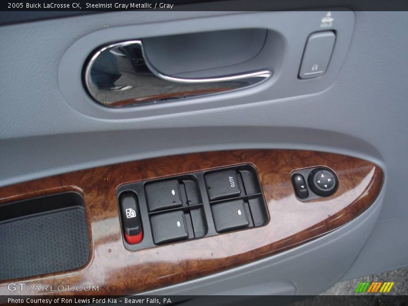 Steelmist Gray Metallic / Gray 2005 Buick LaCrosse CX