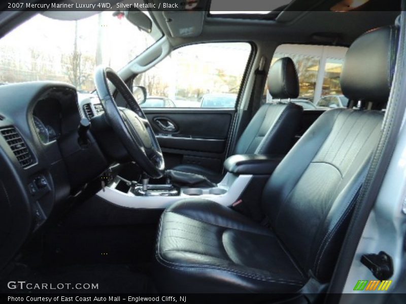 Silver Metallic / Black 2007 Mercury Mariner Luxury 4WD