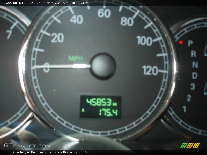 Steelmist Gray Metallic / Gray 2005 Buick LaCrosse CX