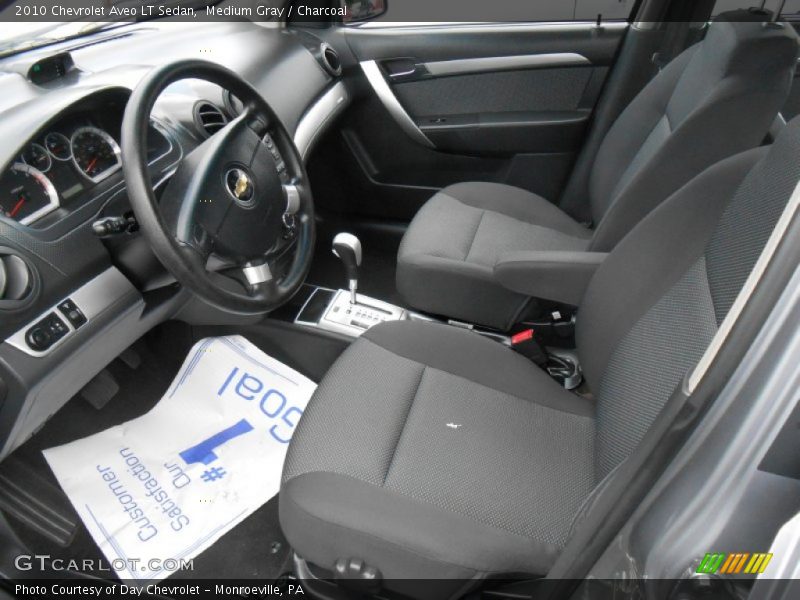 Medium Gray / Charcoal 2010 Chevrolet Aveo LT Sedan