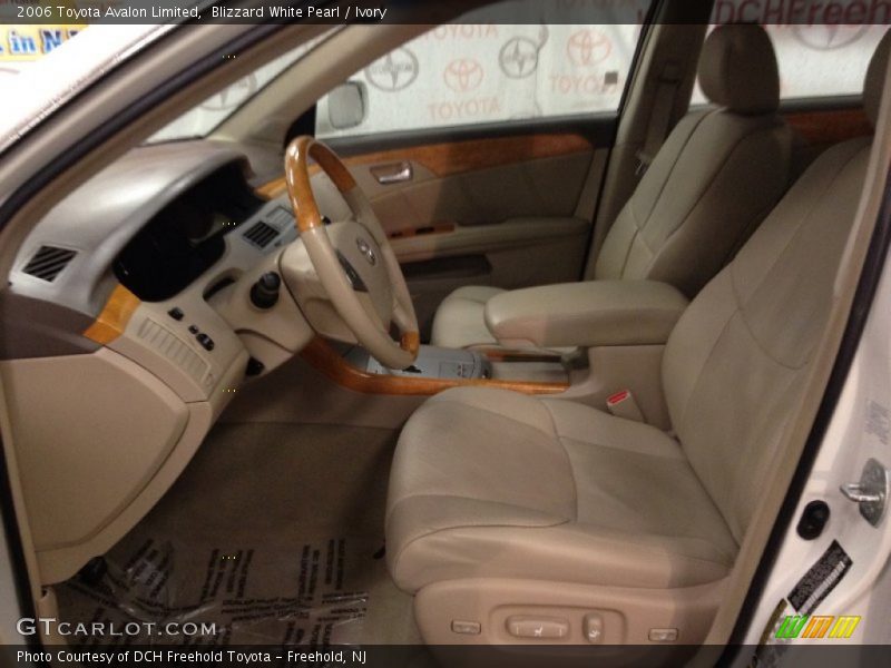 Blizzard White Pearl / Ivory 2006 Toyota Avalon Limited