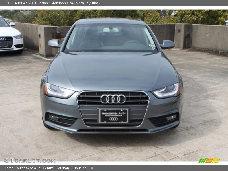 Monsoon Gray Metallic / Black 2013 Audi A4 2.0T Sedan