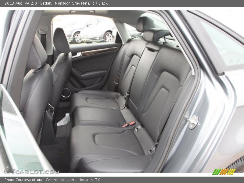 Monsoon Gray Metallic / Black 2013 Audi A4 2.0T Sedan