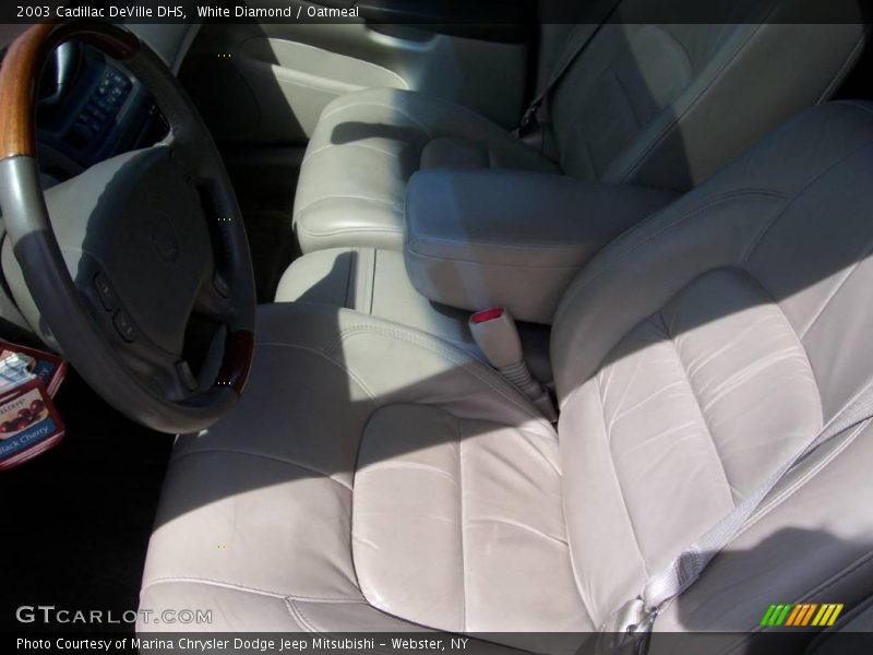 White Diamond / Oatmeal 2003 Cadillac DeVille DHS
