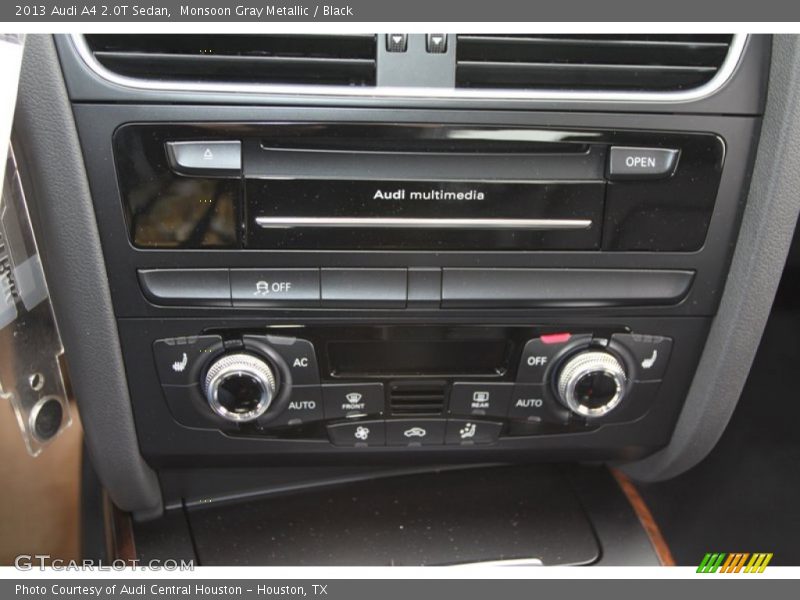 Monsoon Gray Metallic / Black 2013 Audi A4 2.0T Sedan