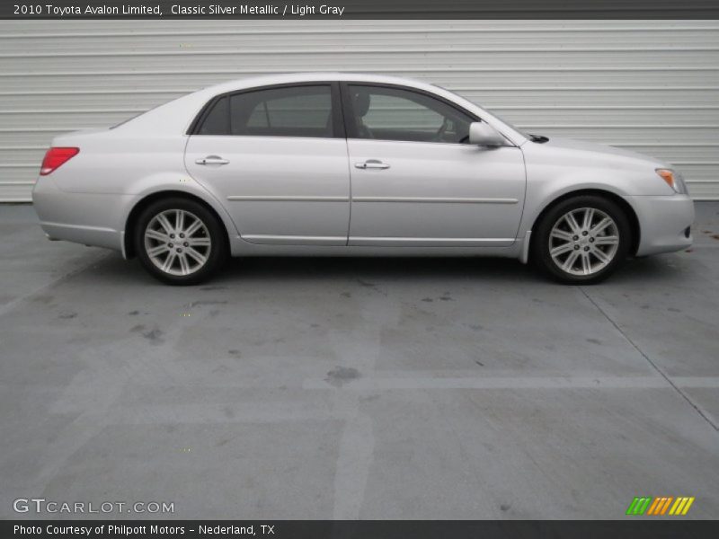 Classic Silver Metallic / Light Gray 2010 Toyota Avalon Limited