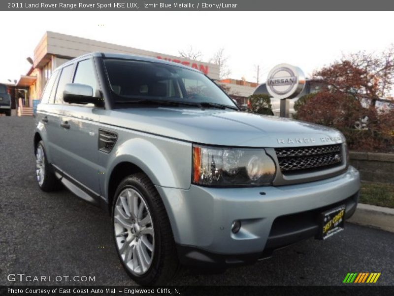 Izmir Blue Metallic / Ebony/Lunar 2011 Land Rover Range Rover Sport HSE LUX
