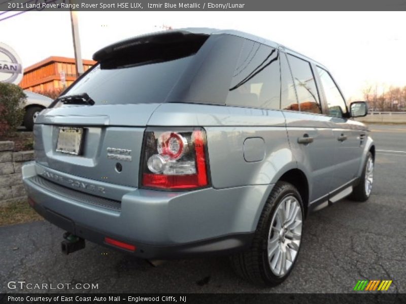 Izmir Blue Metallic / Ebony/Lunar 2011 Land Rover Range Rover Sport HSE LUX