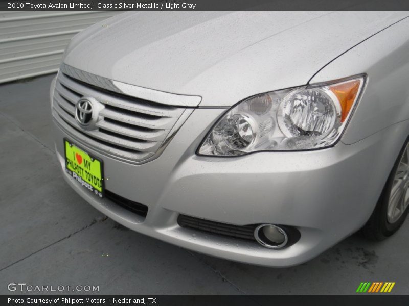 Classic Silver Metallic / Light Gray 2010 Toyota Avalon Limited