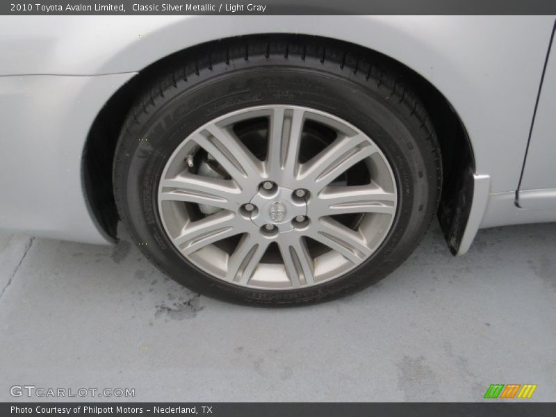 Classic Silver Metallic / Light Gray 2010 Toyota Avalon Limited