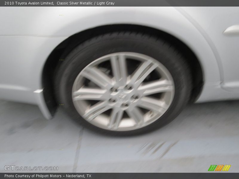 Classic Silver Metallic / Light Gray 2010 Toyota Avalon Limited