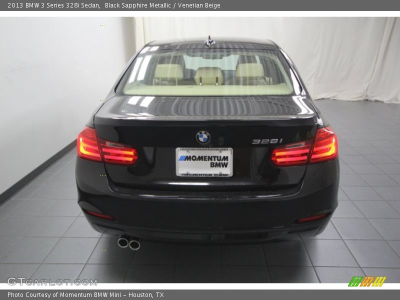 Black Sapphire Metallic / Venetian Beige 2013 BMW 3 Series 328i Sedan
