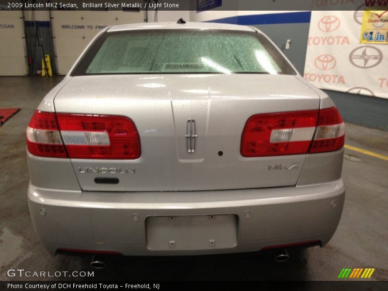 Brilliant Silver Metallic / Light Stone 2009 Lincoln MKZ Sedan