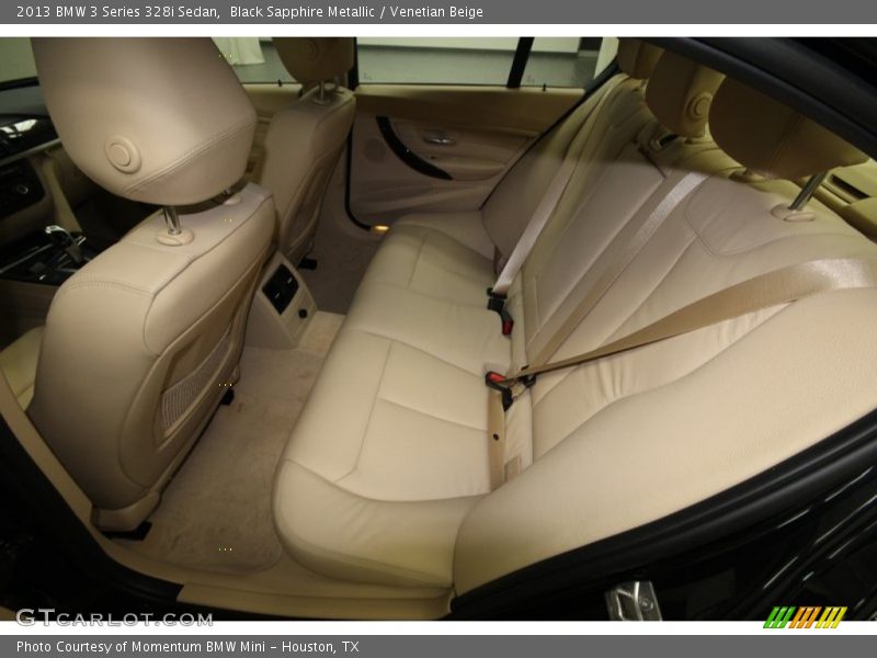 Black Sapphire Metallic / Venetian Beige 2013 BMW 3 Series 328i Sedan