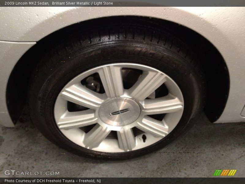 Brilliant Silver Metallic / Light Stone 2009 Lincoln MKZ Sedan