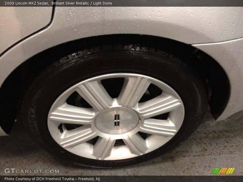 Brilliant Silver Metallic / Light Stone 2009 Lincoln MKZ Sedan