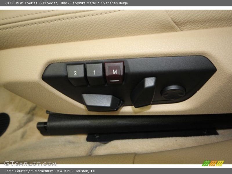 Black Sapphire Metallic / Venetian Beige 2013 BMW 3 Series 328i Sedan