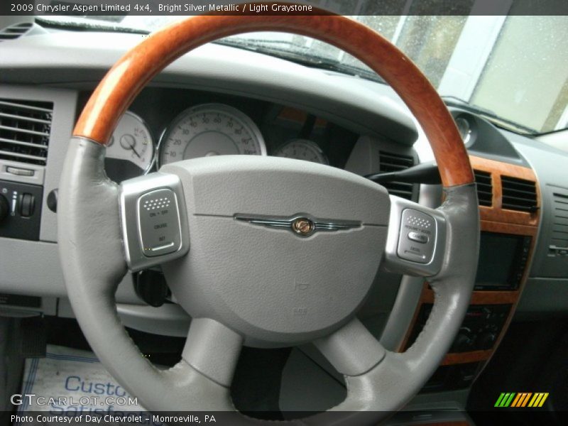 Bright Silver Metallic / Light Graystone 2009 Chrysler Aspen Limited 4x4