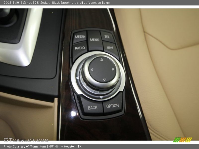 Black Sapphire Metallic / Venetian Beige 2013 BMW 3 Series 328i Sedan