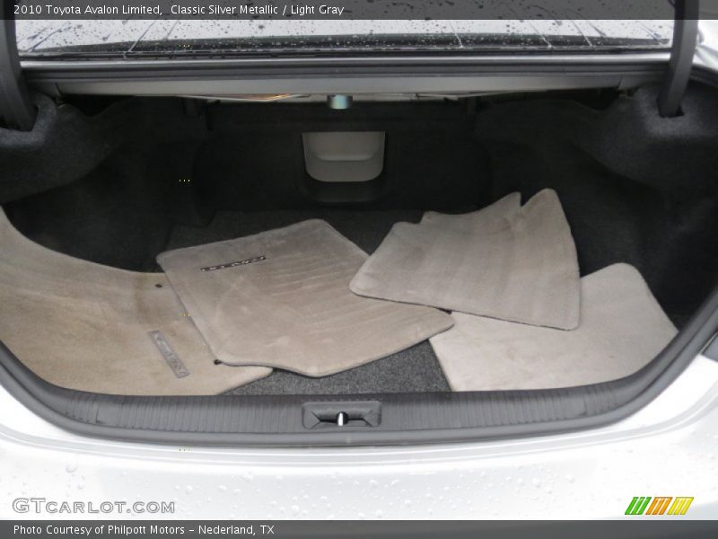 Classic Silver Metallic / Light Gray 2010 Toyota Avalon Limited