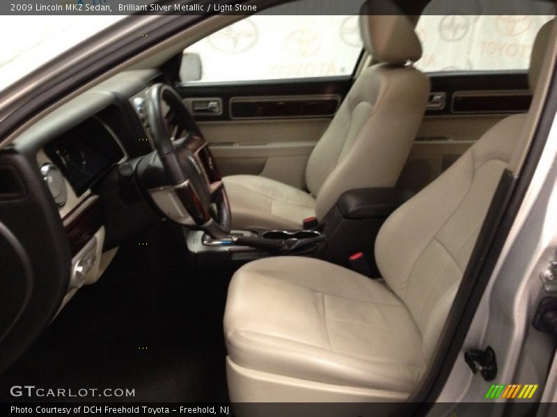 Brilliant Silver Metallic / Light Stone 2009 Lincoln MKZ Sedan
