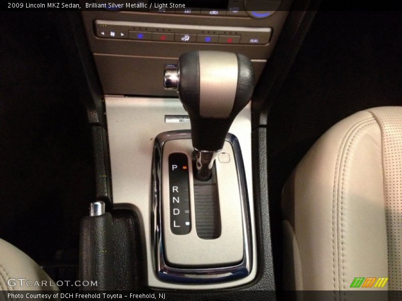 Brilliant Silver Metallic / Light Stone 2009 Lincoln MKZ Sedan