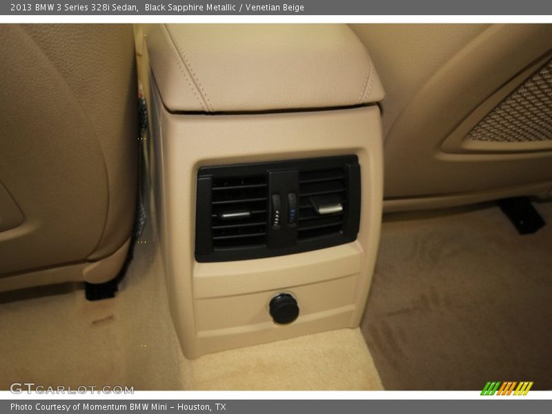 Black Sapphire Metallic / Venetian Beige 2013 BMW 3 Series 328i Sedan