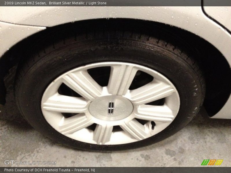 Brilliant Silver Metallic / Light Stone 2009 Lincoln MKZ Sedan