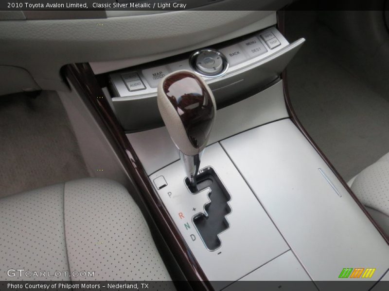 Classic Silver Metallic / Light Gray 2010 Toyota Avalon Limited