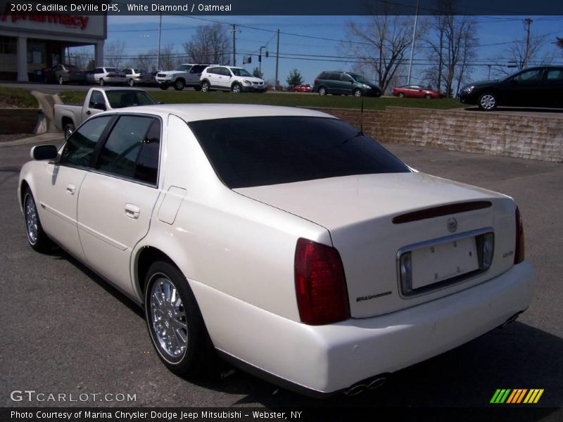 White Diamond / Oatmeal 2003 Cadillac DeVille DHS
