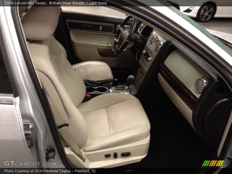Brilliant Silver Metallic / Light Stone 2009 Lincoln MKZ Sedan