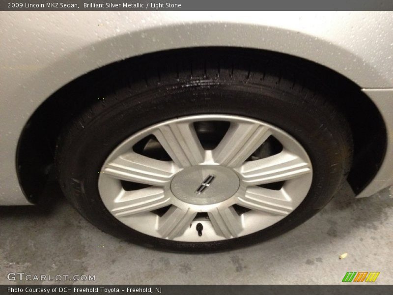 Brilliant Silver Metallic / Light Stone 2009 Lincoln MKZ Sedan