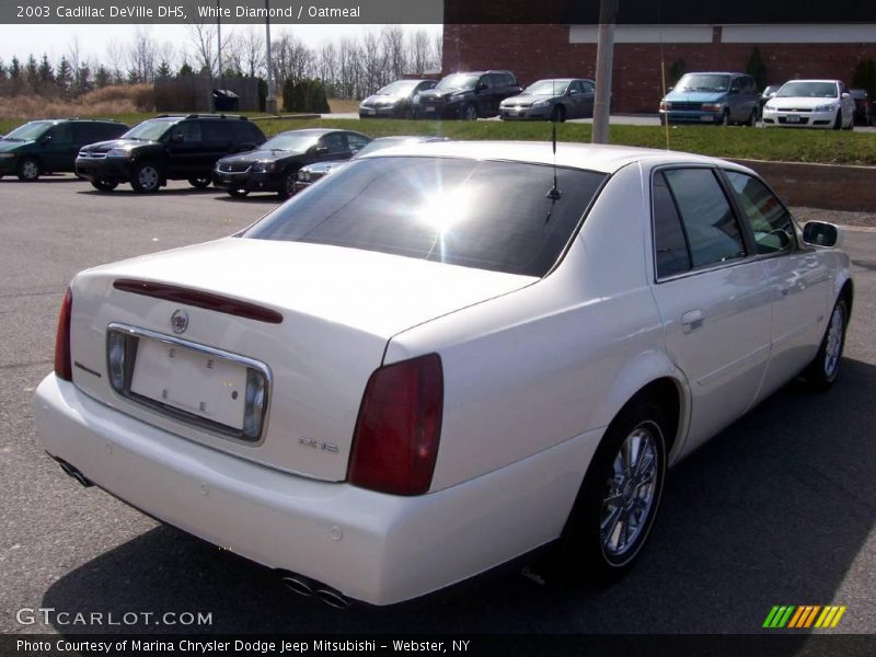 White Diamond / Oatmeal 2003 Cadillac DeVille DHS