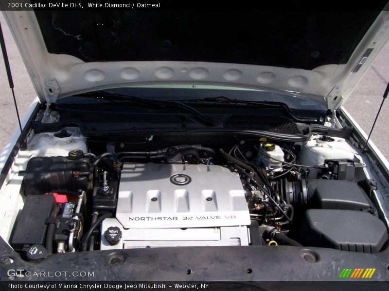 White Diamond / Oatmeal 2003 Cadillac DeVille DHS