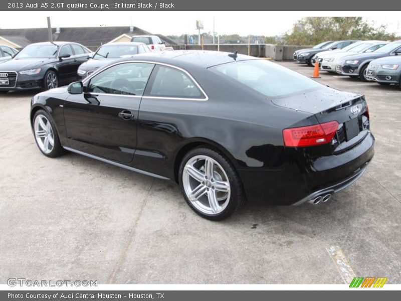 Brilliant Black / Black 2013 Audi A5 2.0T quattro Coupe